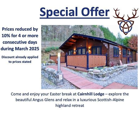 Cairnhill Lodge - Award-Winning Luxury Highland Retreat Blairgowrie and Rattray Buitenkant foto